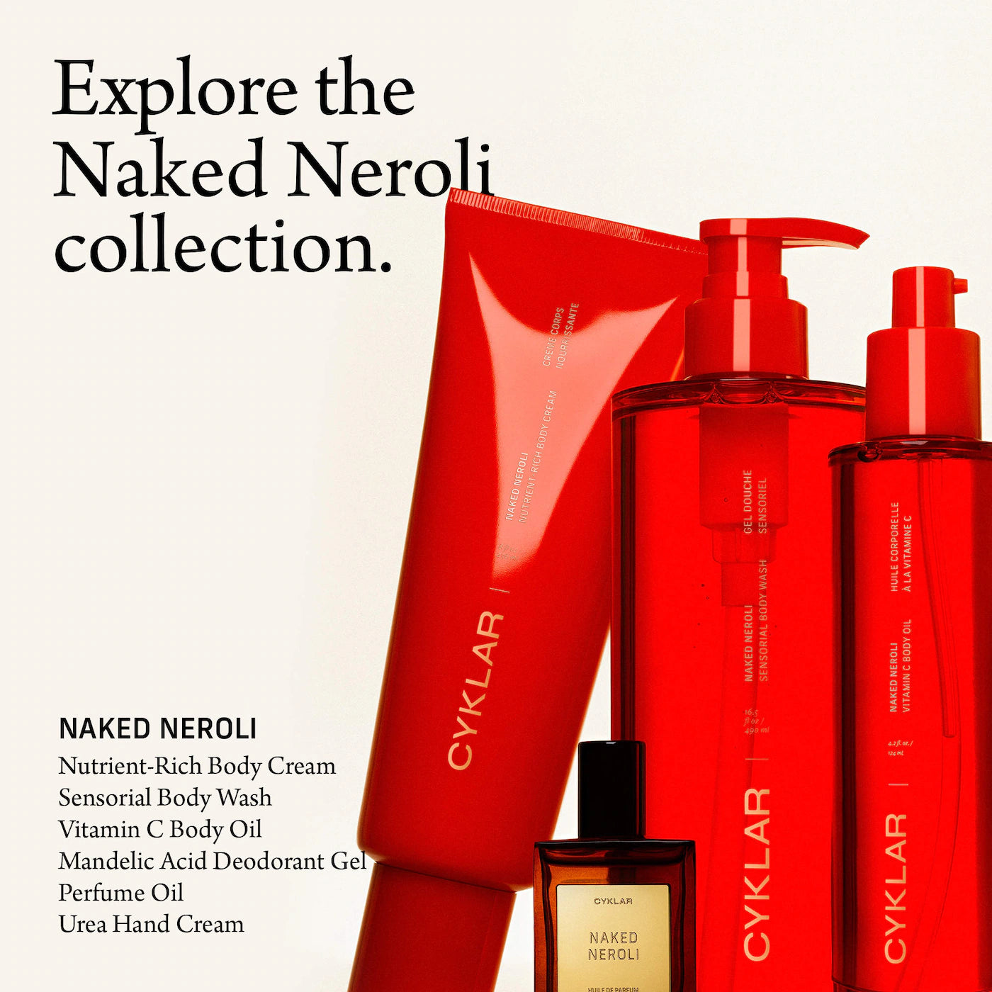 Naked Neroli Vitamin C Body Oil with Ectoin