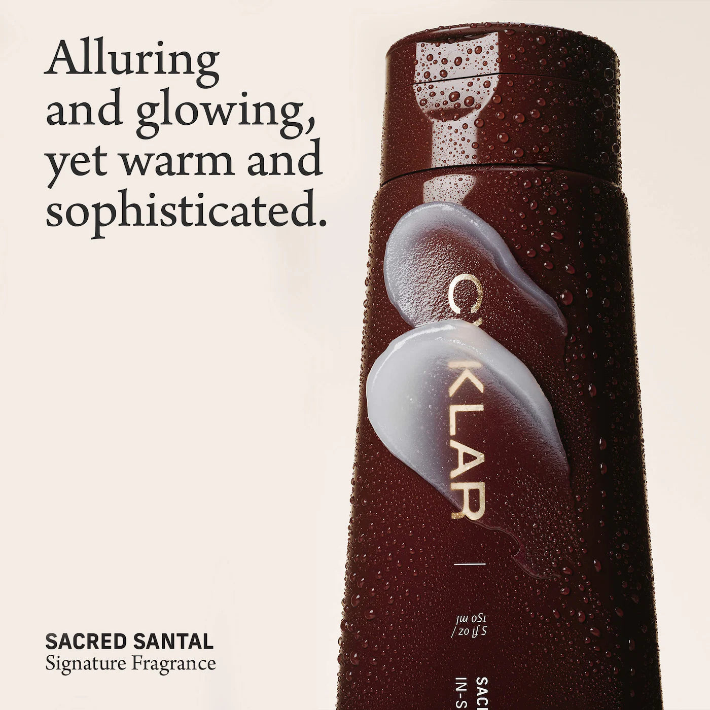 Sacred Santal In-Shower Body Oil Balm with Ceramides