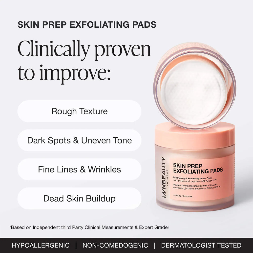 Skin Prep Exfoliating Pads