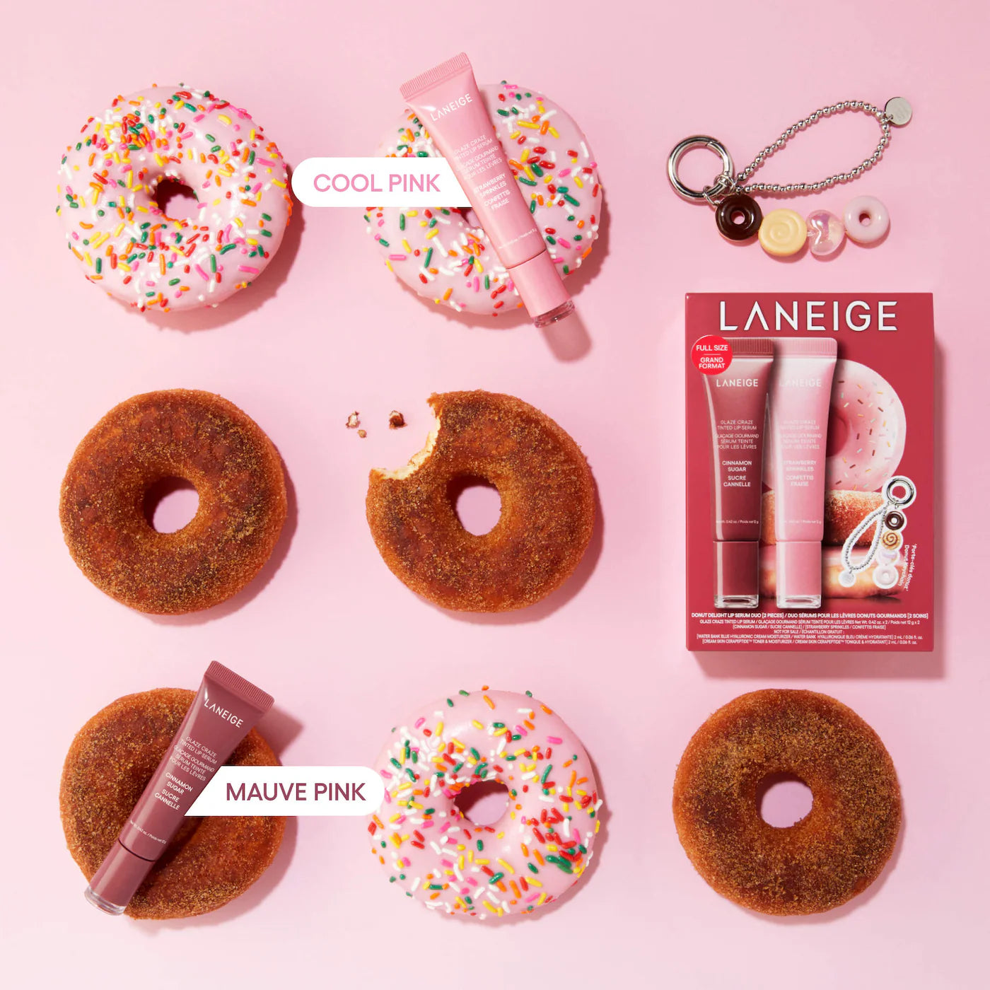 Glaze Craze Donut Delight Lip Serum Duo