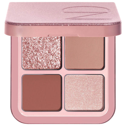 Luxe Glam Compact Quad Eyeshadow Palette