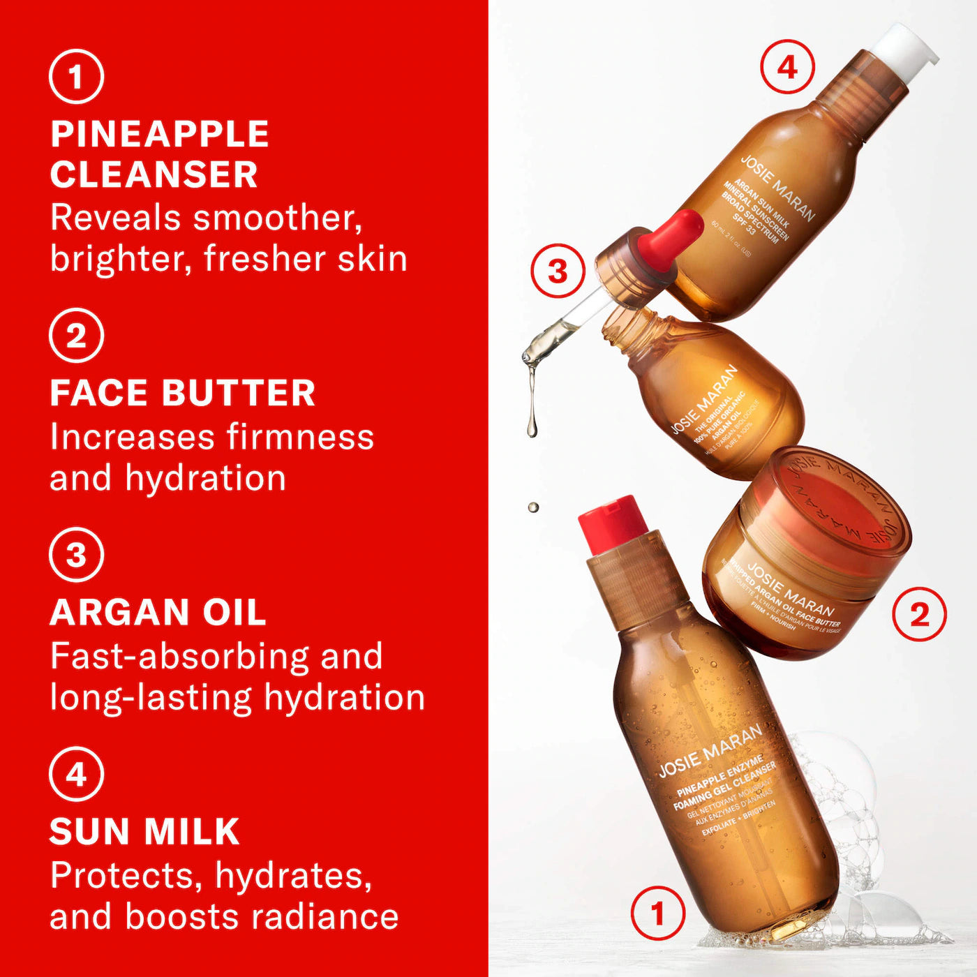 Whipped Argan Oil Face Butter Moisturizer Mini