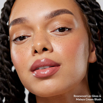 Lip Gloss and Cheek Duo Set