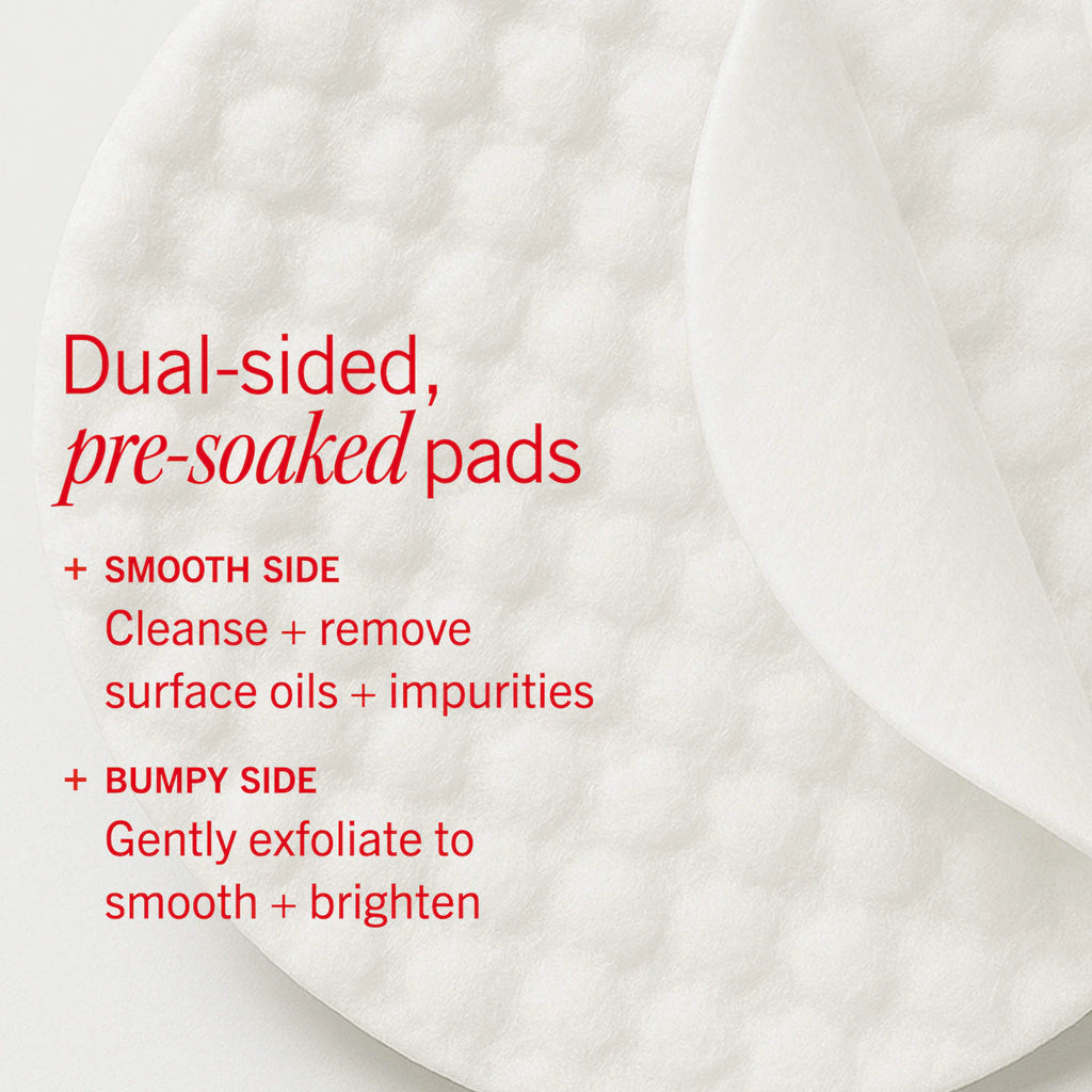 Brighten + Glow Facial Radiance Pads with Glycolic + Lactic Acids