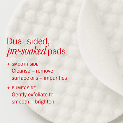 Brighten + Glow Facial Radiance Pads with Glycolic + Lactic Acids