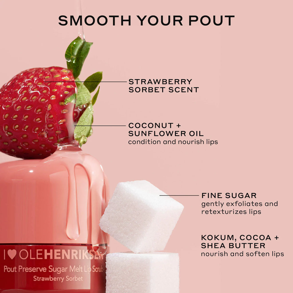 Pout Preserve Sugar Melt Exfoliating Lip Scrub