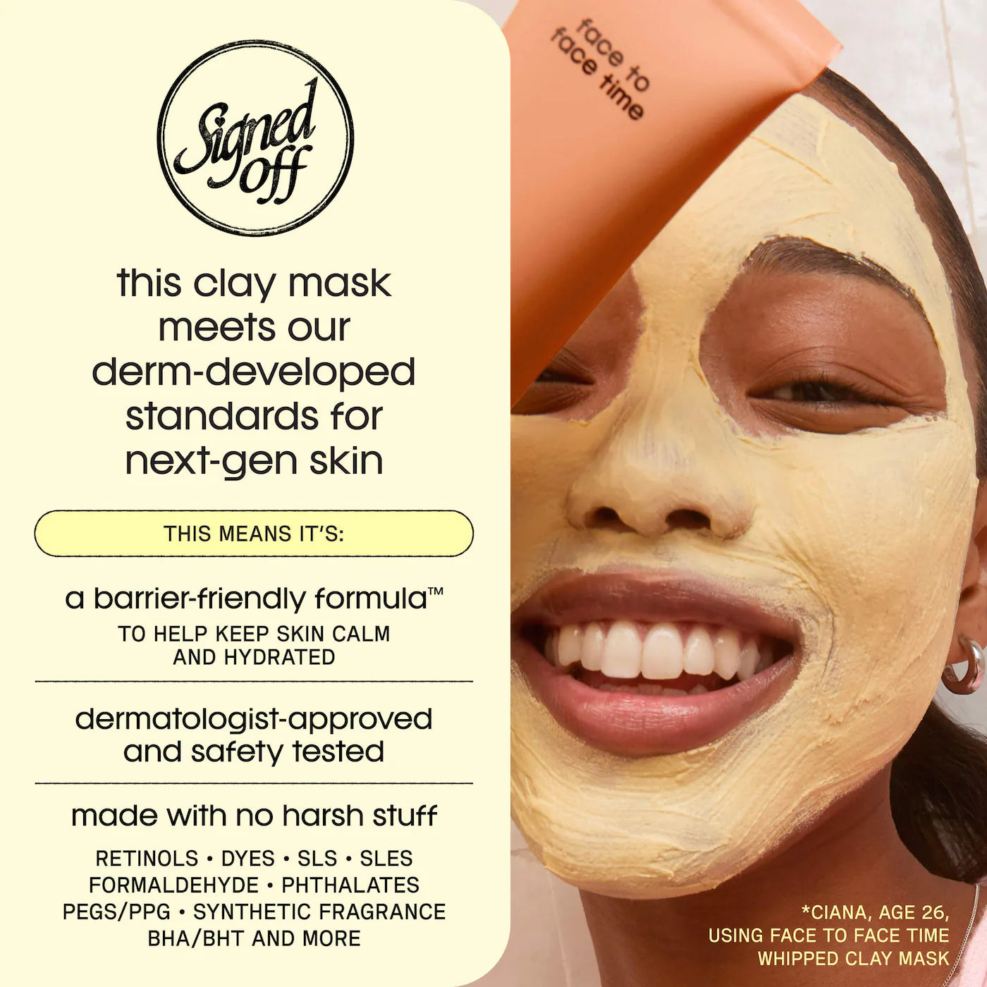 Face To Face Time Whipped Clay Mask