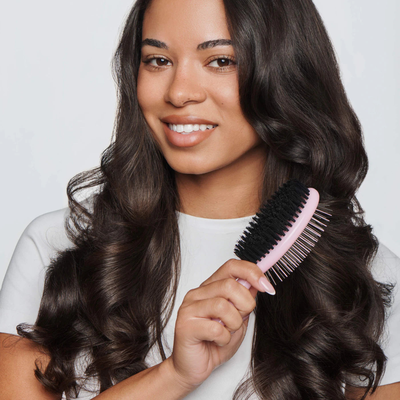 Double Take Dual Sided Detangling and Smooth Hair Brush