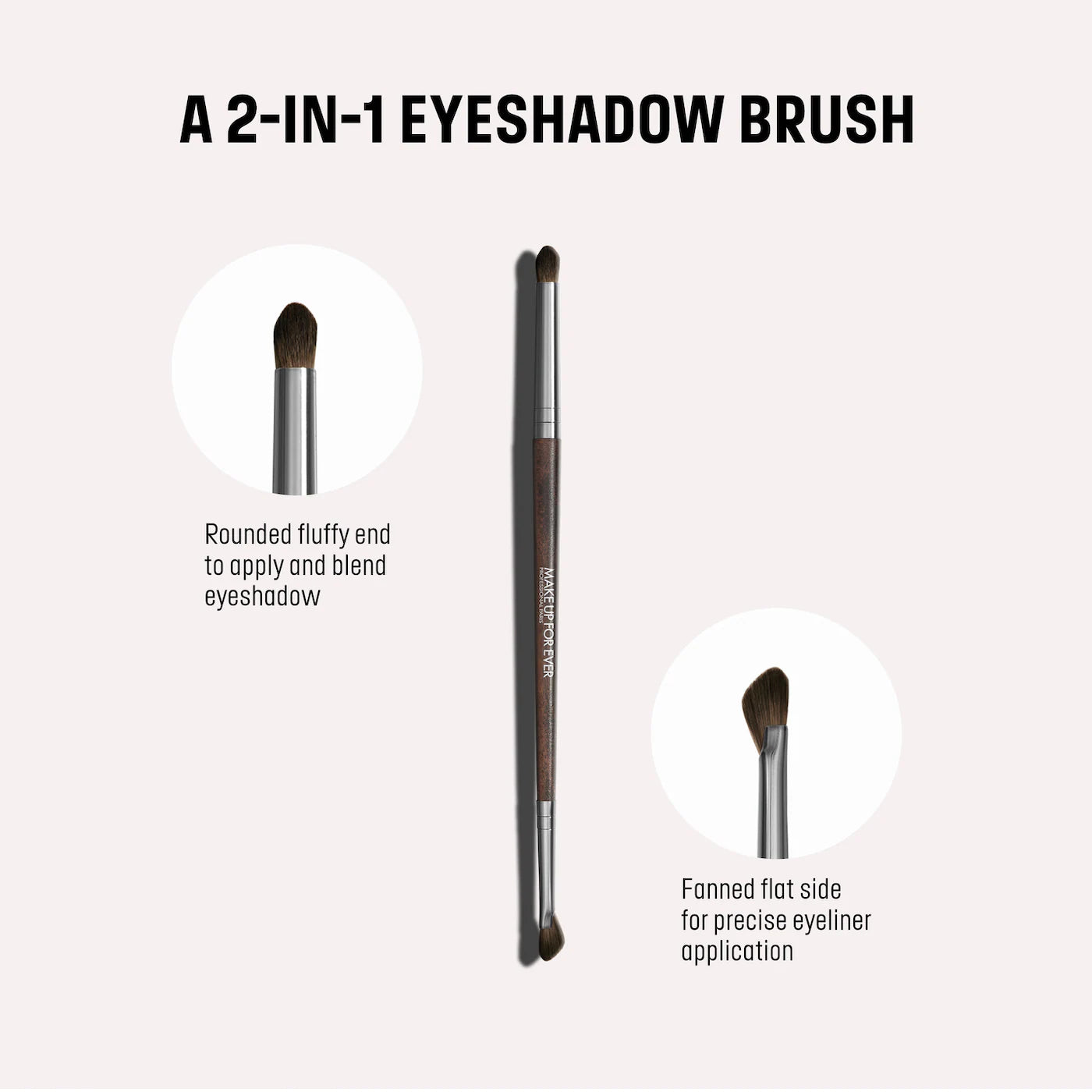 262 Dual-Ended Eyeshadow & Eyeliner Brush