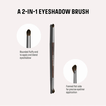 262 Dual-Ended Eyeshadow & Eyeliner Brush