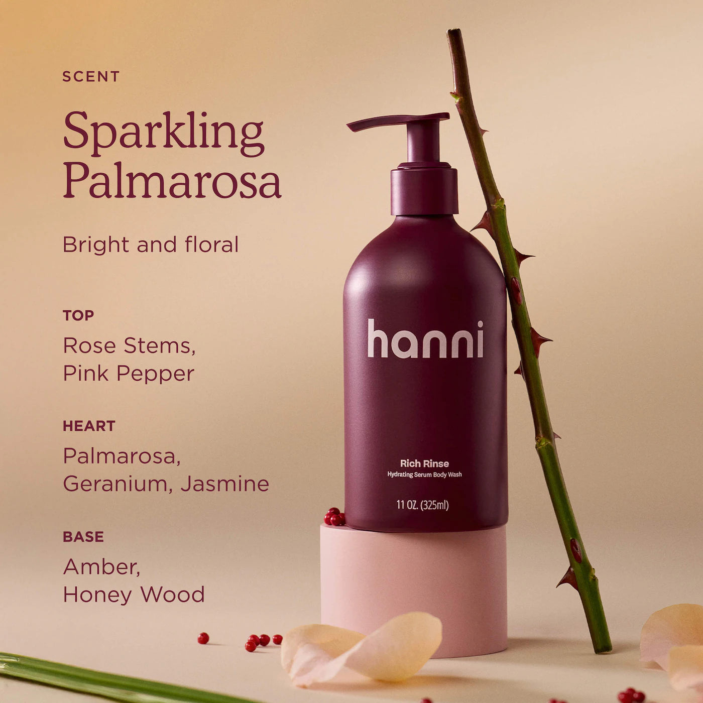 Rich Rinse Moisture Serum Body Wash
