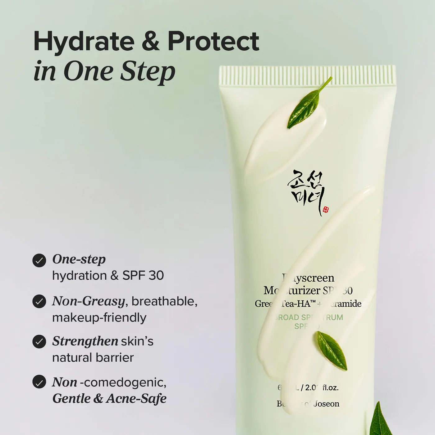 Dayscreen 2-in-1 SPF 30 Moisturizer with Green Tea-HA + Ceramides