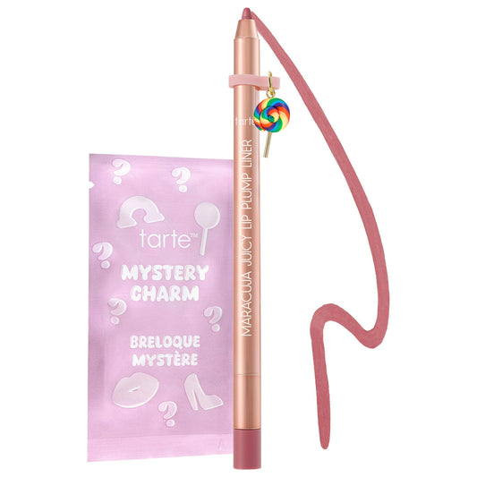 maracuja juicy lip plump peptide liner with charm