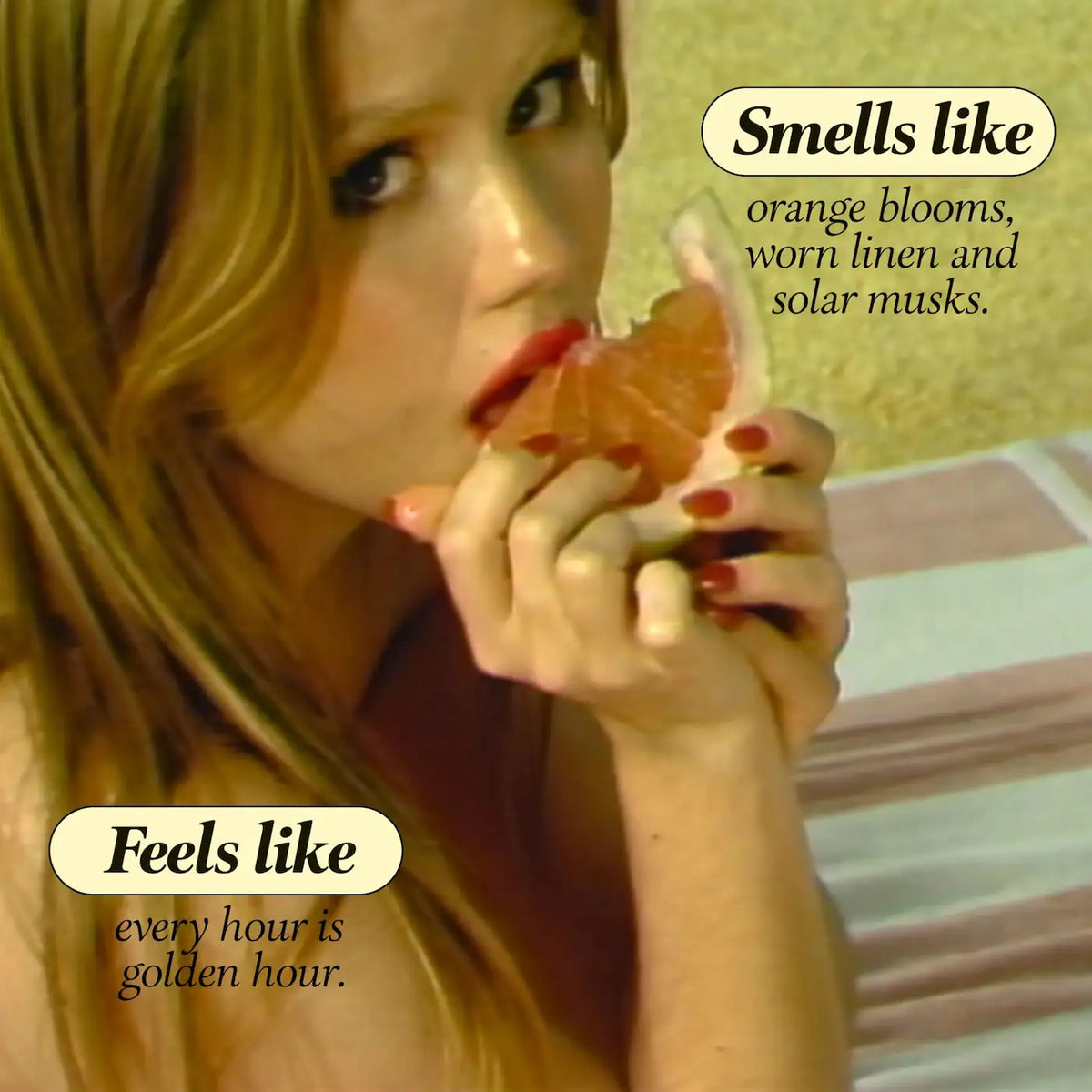 Solar Drip Perfume with Orange Blossom