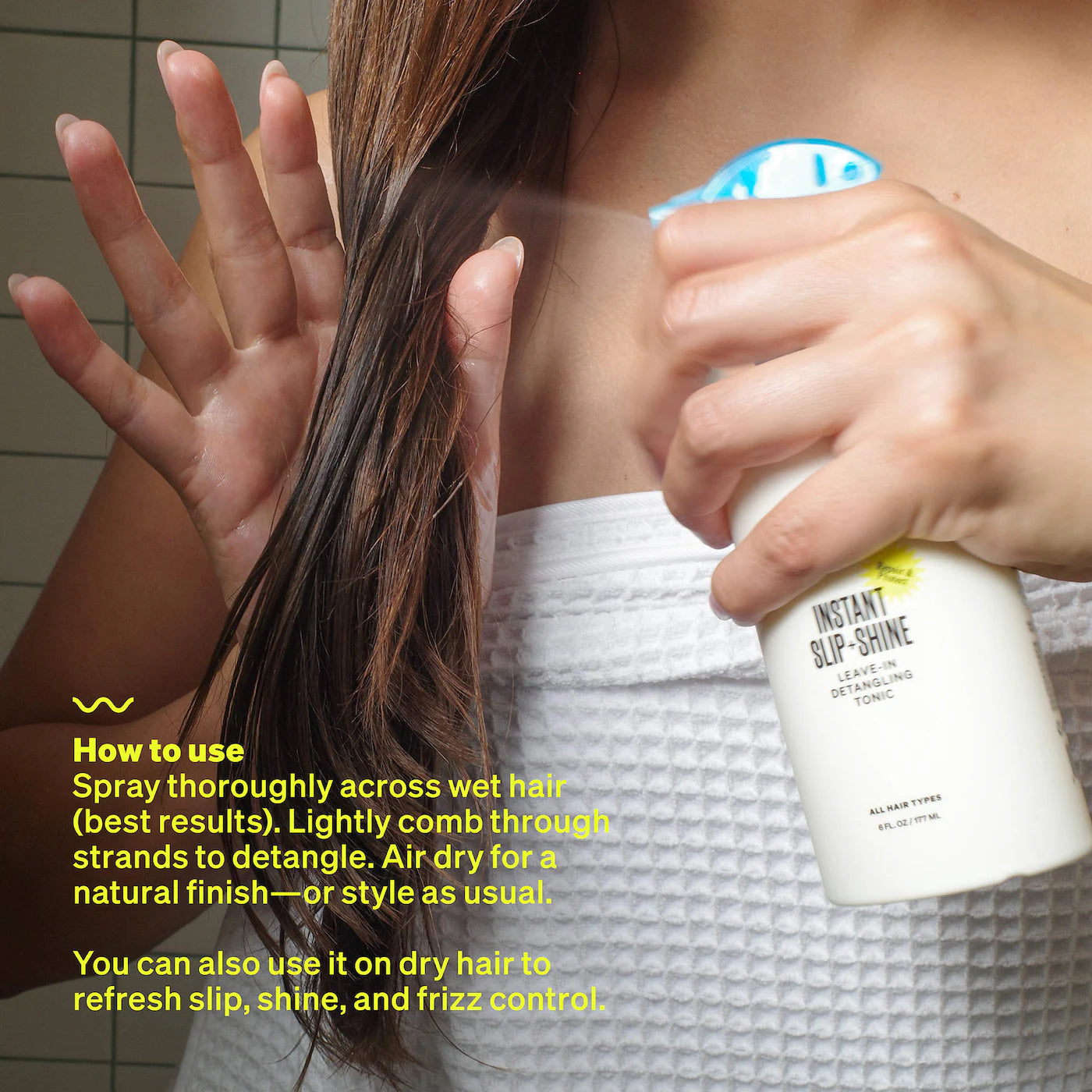 Instant Slip & Shine Detangling Leave-In Conditioner