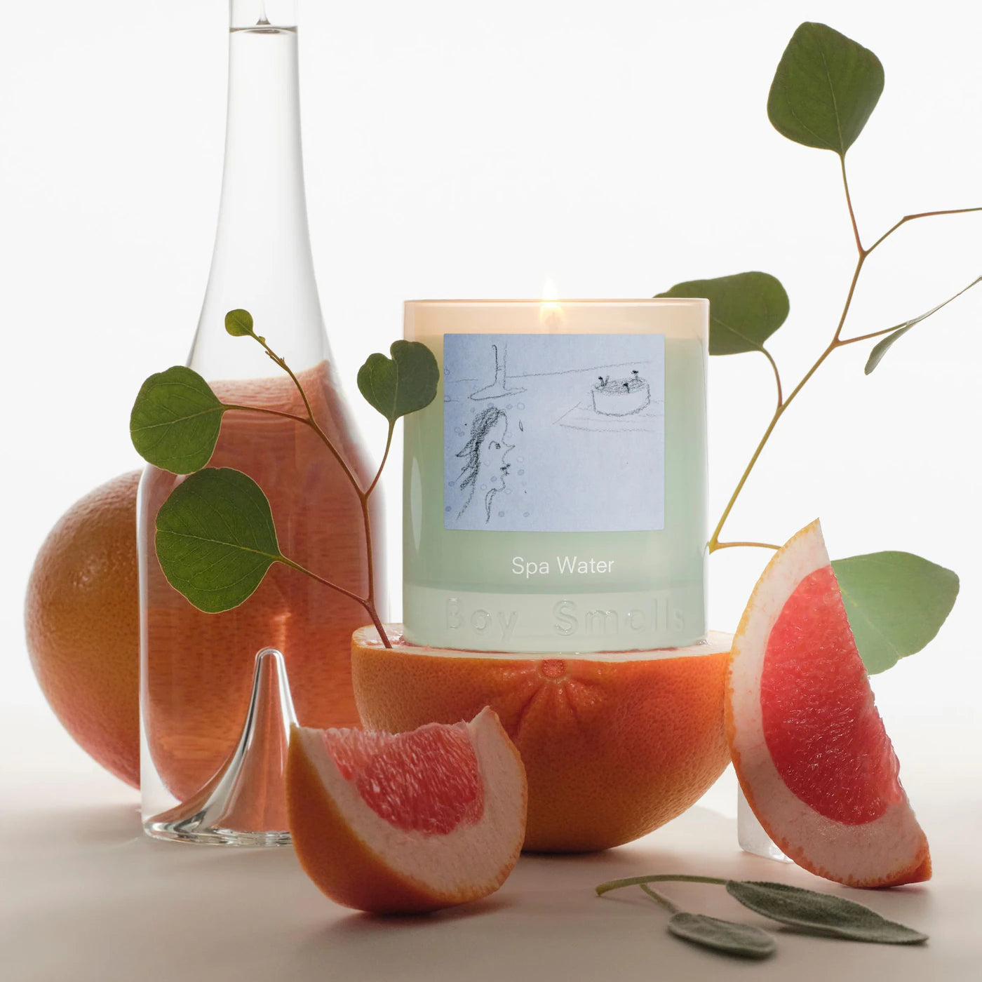 Spa Water Candle