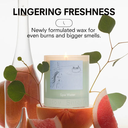 Spa Water Candle