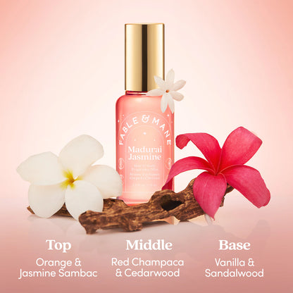 Madurai Jasmine Hair & Body Mist with Red Champaca + Sandalwood