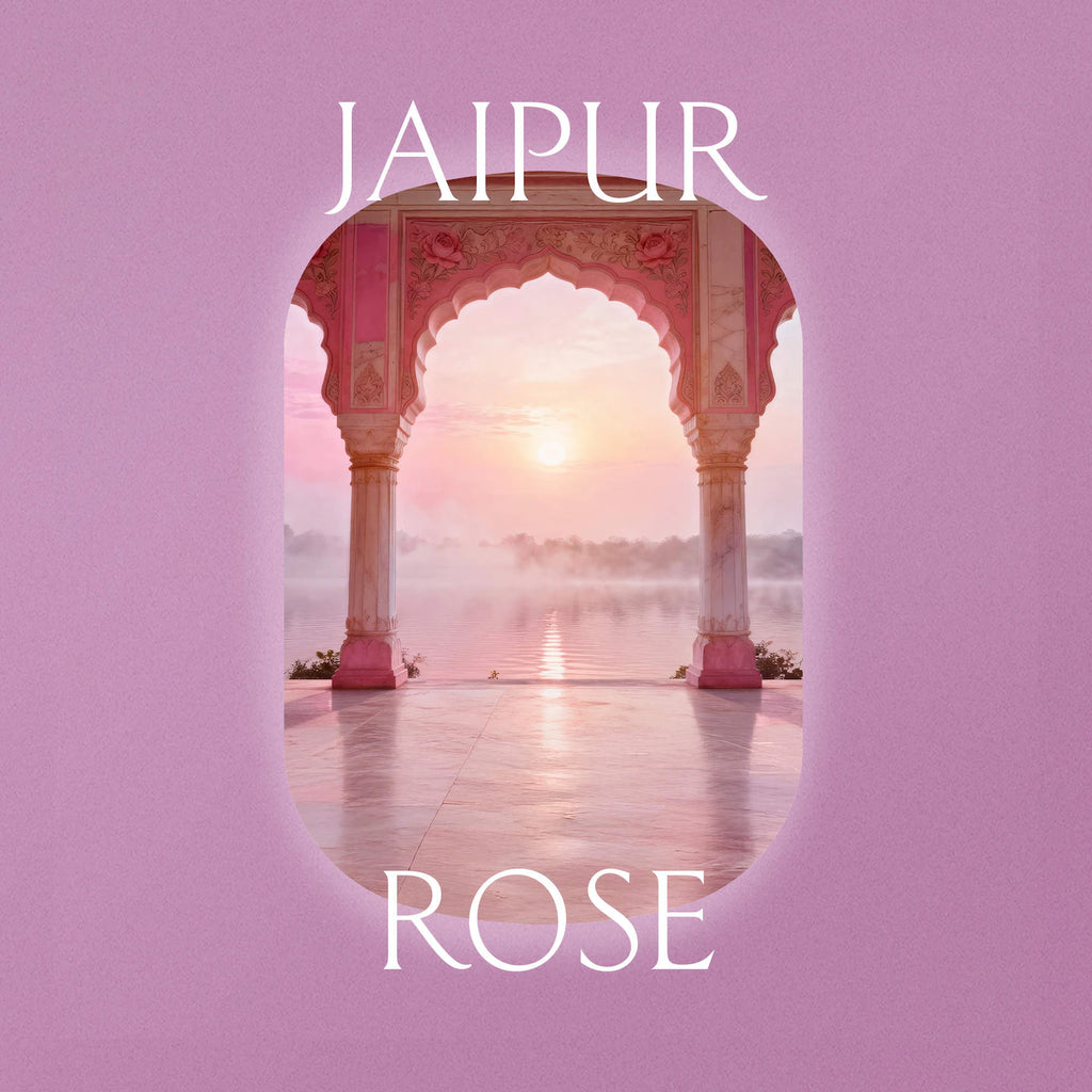 Jaipur Rose Hair & Body Mist with Saffron + Black Amber