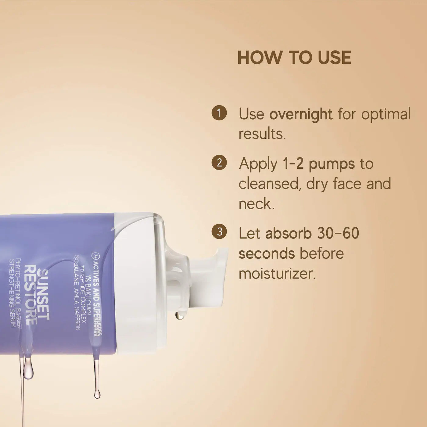Sunset Restore Retinol Alternative Barrier Repair Serum