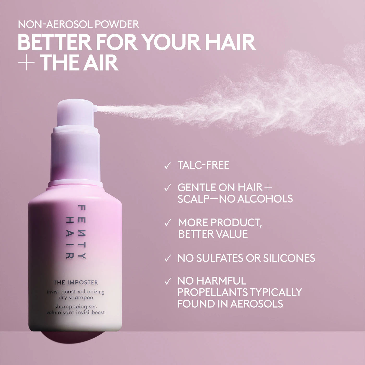 The Imposter Invisi-Boost Volumizing Dry Shampoo