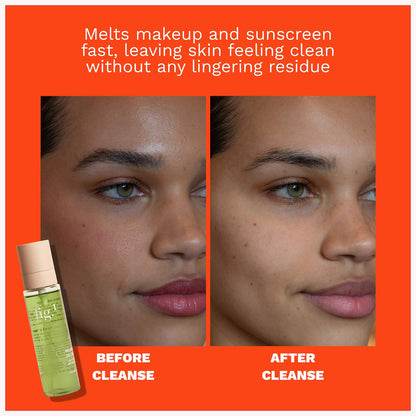 Micellar Oil Refillable Cleanser for SPF + Makeup Removal