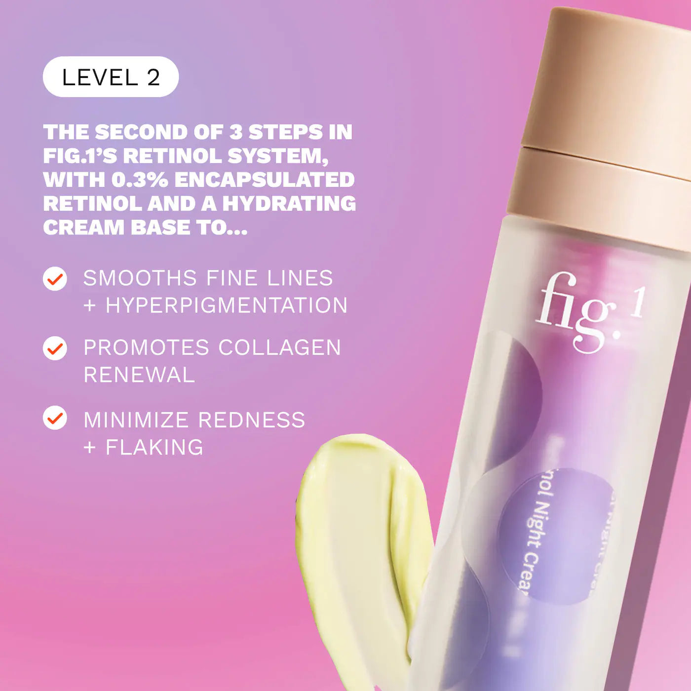0.3% Retinol Refillable Night Cream for Fine Lines + Wrinkles