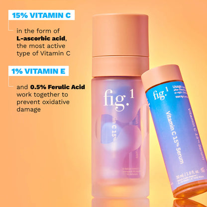 Vitamin C 15% Refillable Treatment Serum to Brighten and Smooth