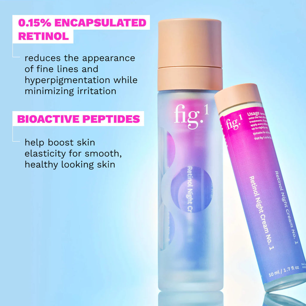0.15% Retinol Refillable Night Cream for Fine Lines + Wrinkles