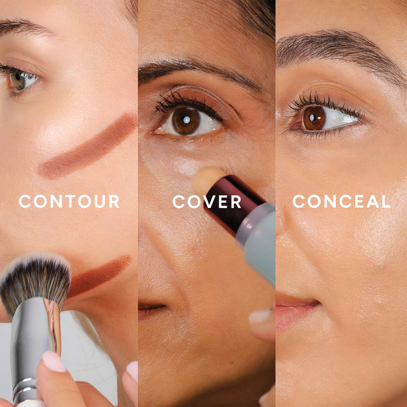 Multi-Use Cream-to-Powder Concealer & Foundation Stick