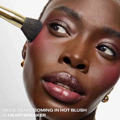 Dual Blush and Blur Precision Brush for Blushing and Lifting