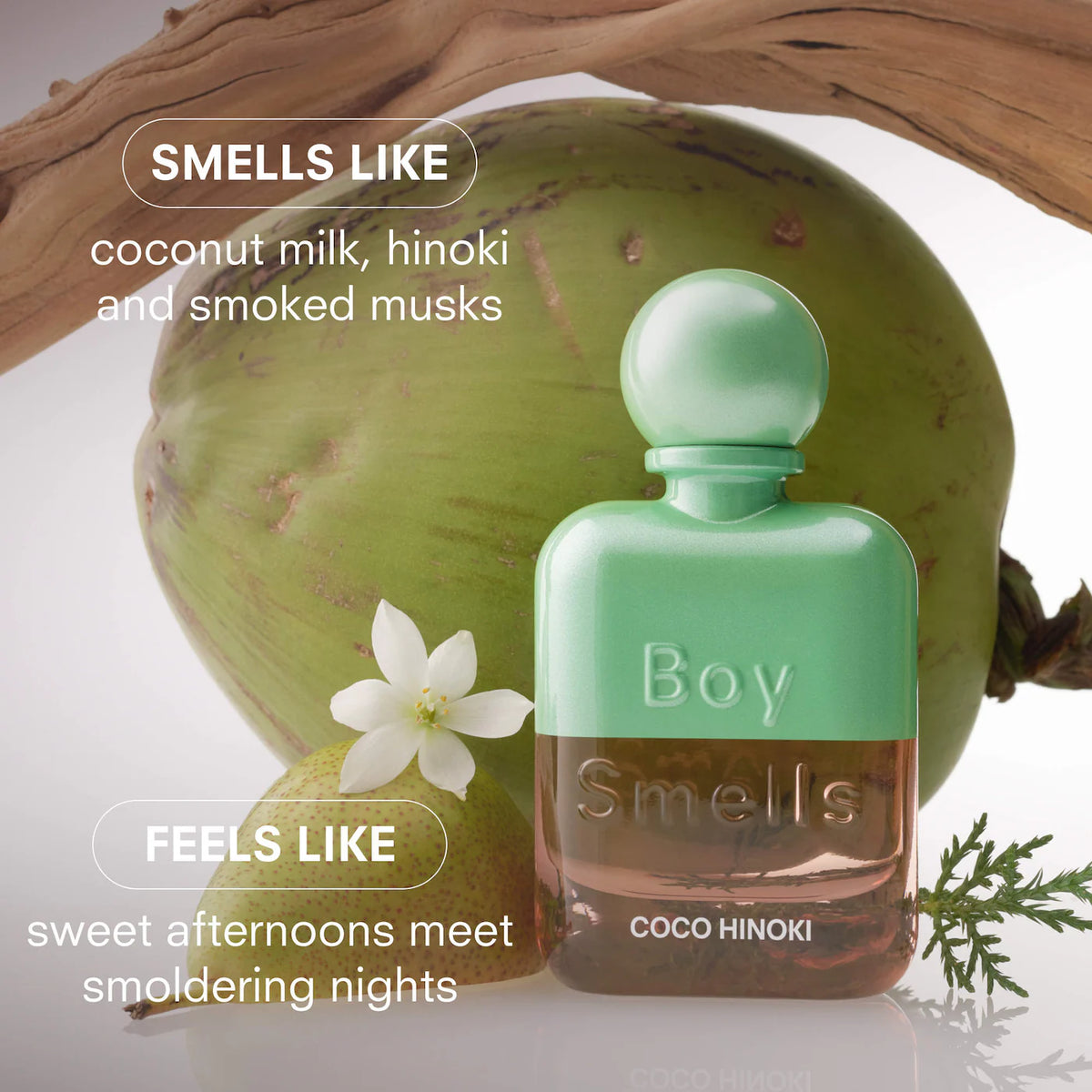 Coco Hinoki Perfume with Amber & Woods