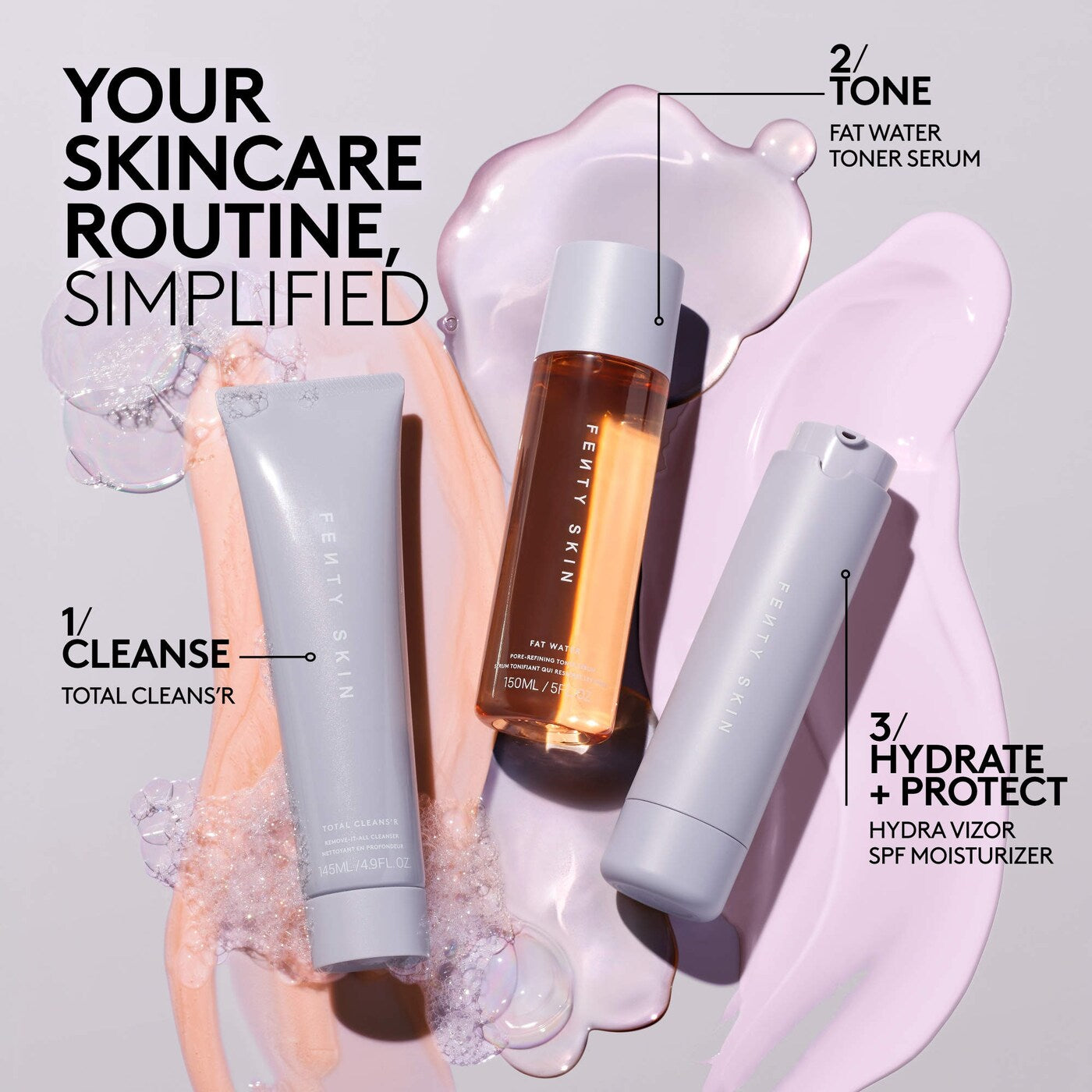 Travel Size Start'r Set for Balanced Skin