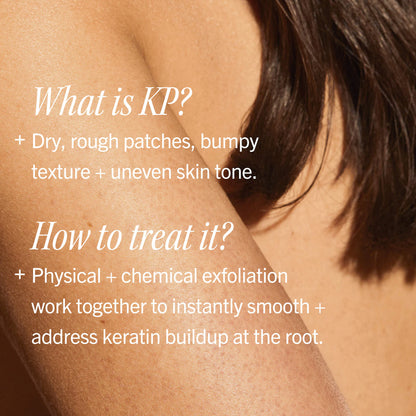 KP Bump Eraser Body Scrub with 10% AHA – Peach