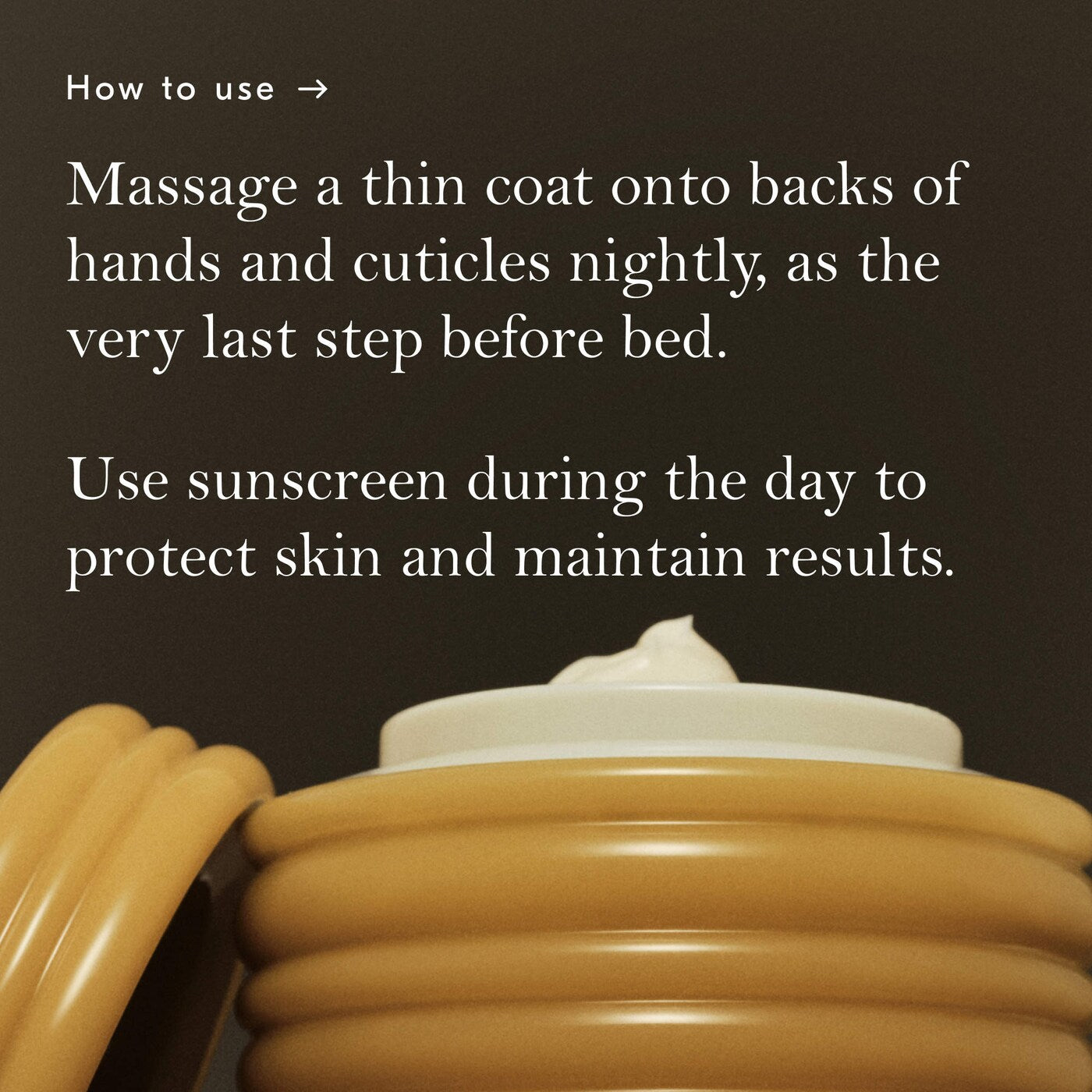 Theraplush Refillable Overnight Retinol Hand Repair Cream