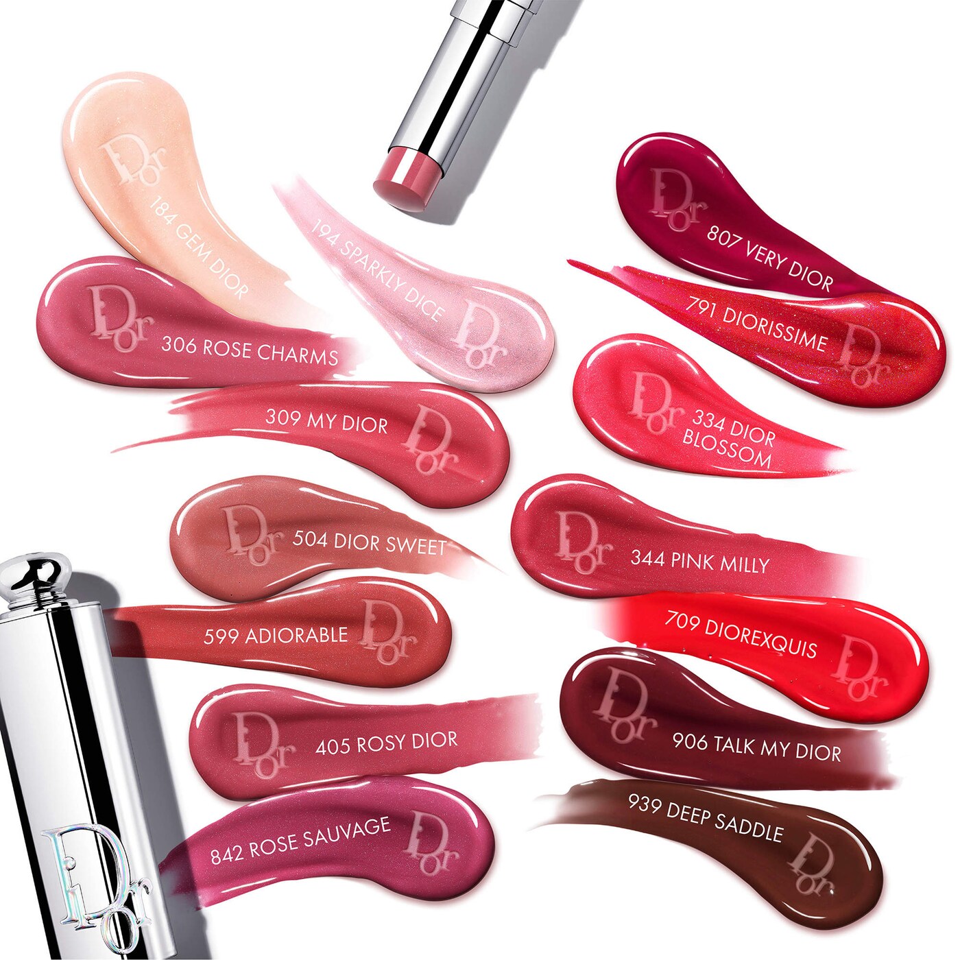 Dior Addict Glass Lipstick Ultra-Shine Hydrating Lip Gloss Stick