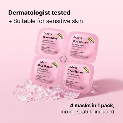 Cryo Sorbet Icy Facial Mask to Visibly Depuff