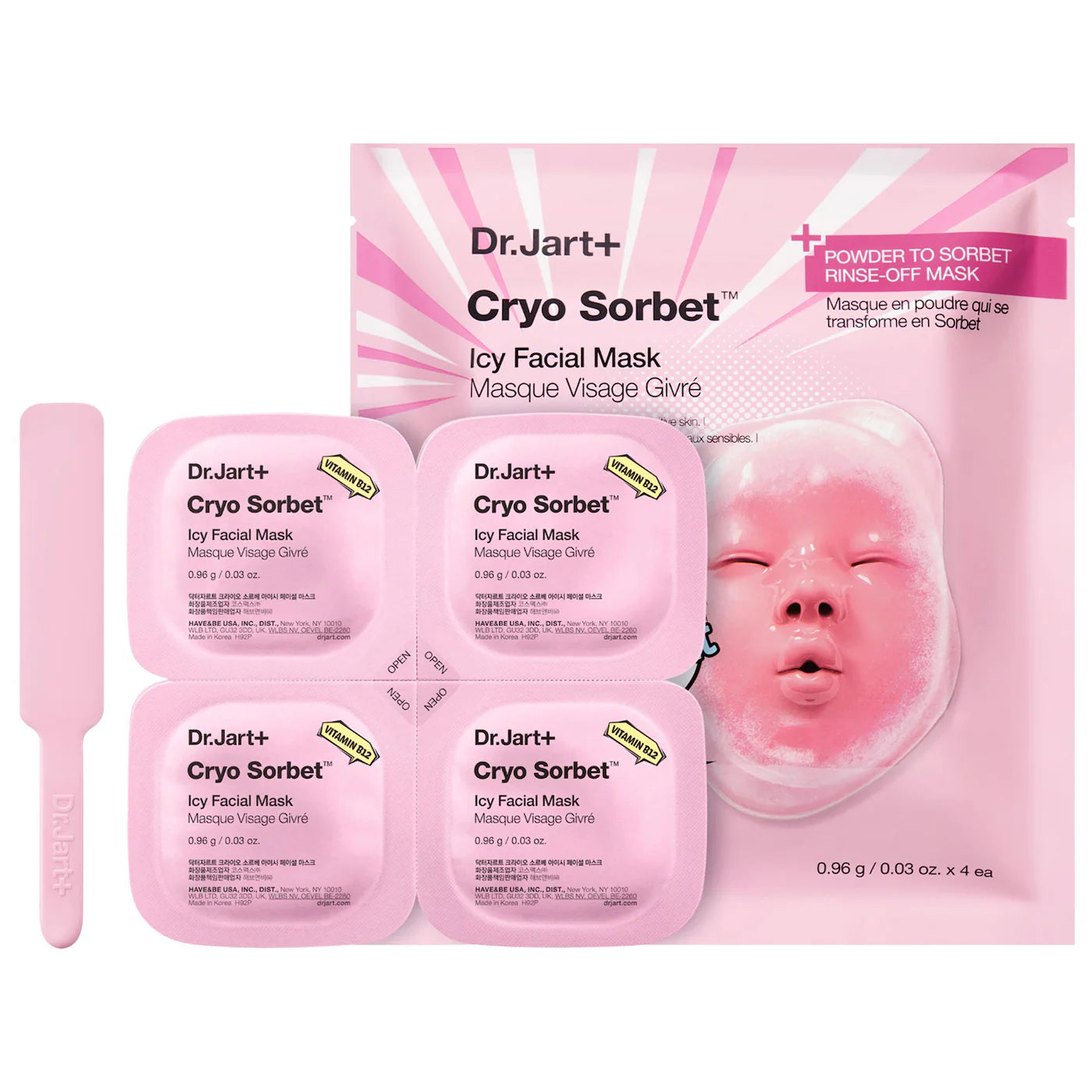 Cryo Sorbet Icy Facial Mask to Visibly Depuff