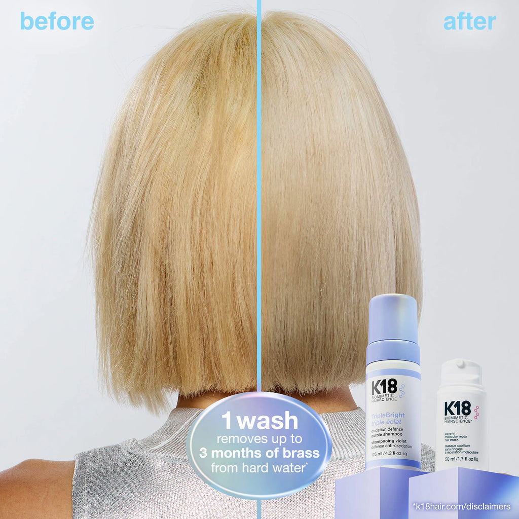 TripleBright Oxidation Defense Purple Shampoo Foam