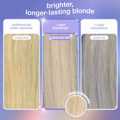 TripleBright Oxidation Defense Purple Shampoo Foam