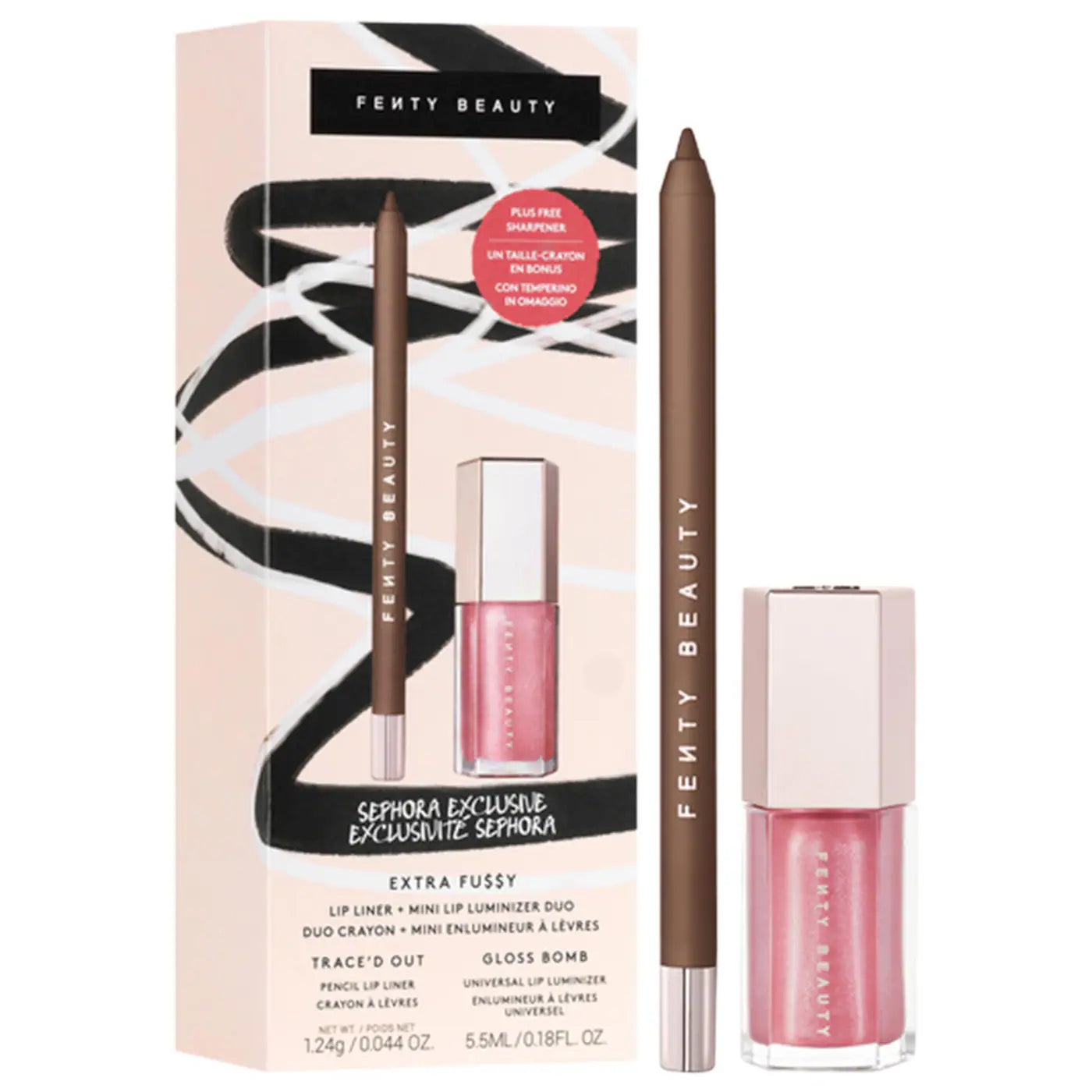 Extra Fu$$y Lip Liner + Mini Lip Luminizer Duo
