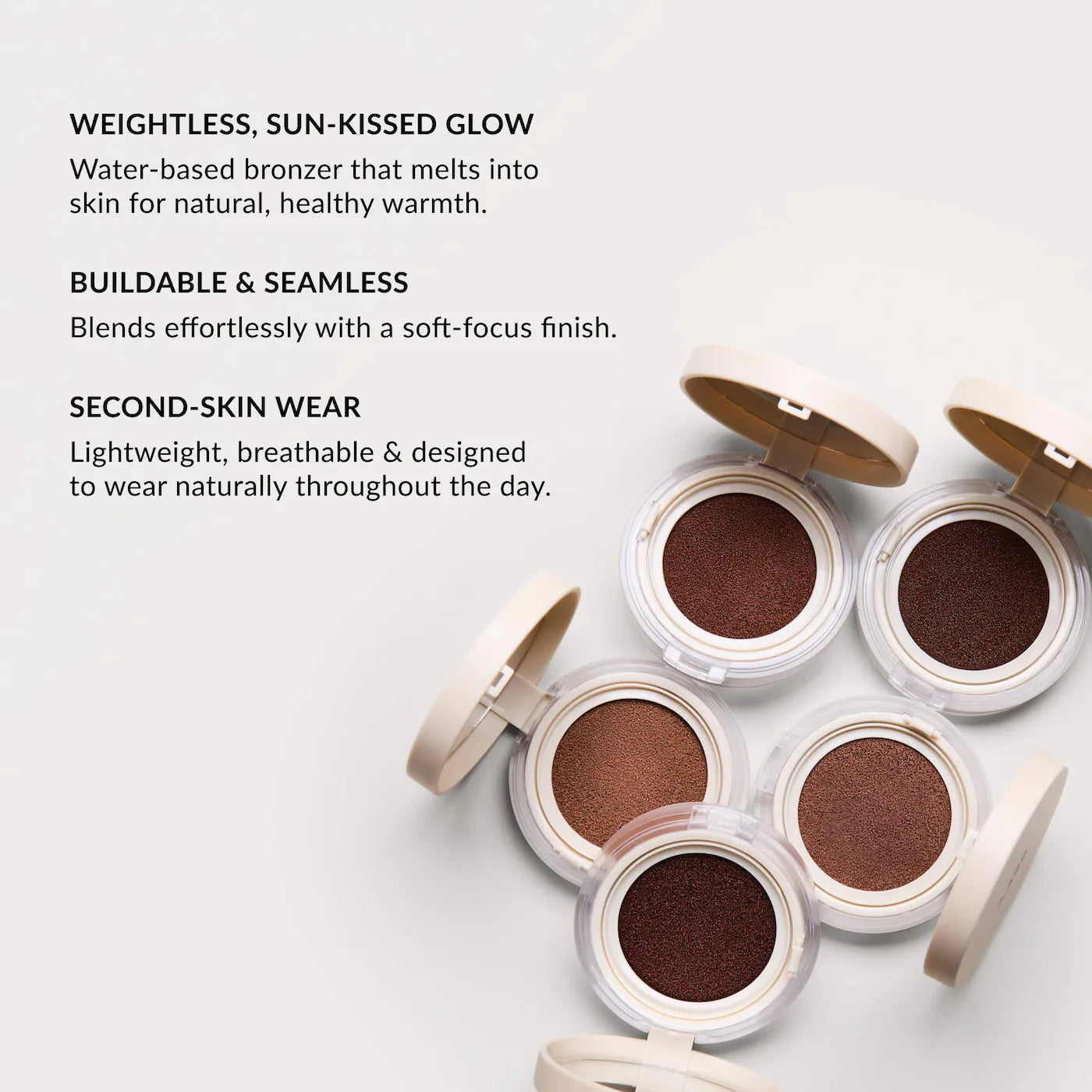 Water Bronzer Liquid Cushion with Ceramides