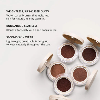 Water Bronzer Liquid Cushion with Ceramides
