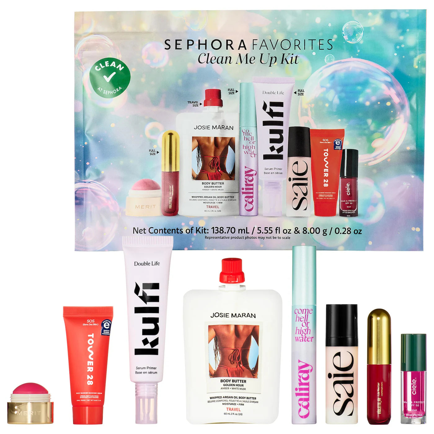 Clean Me Up Kit Makeup Value Set