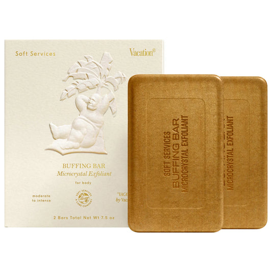 Soft Services x Vacation® "VACATION" Buffing Bar Exfoliating Body Bar
