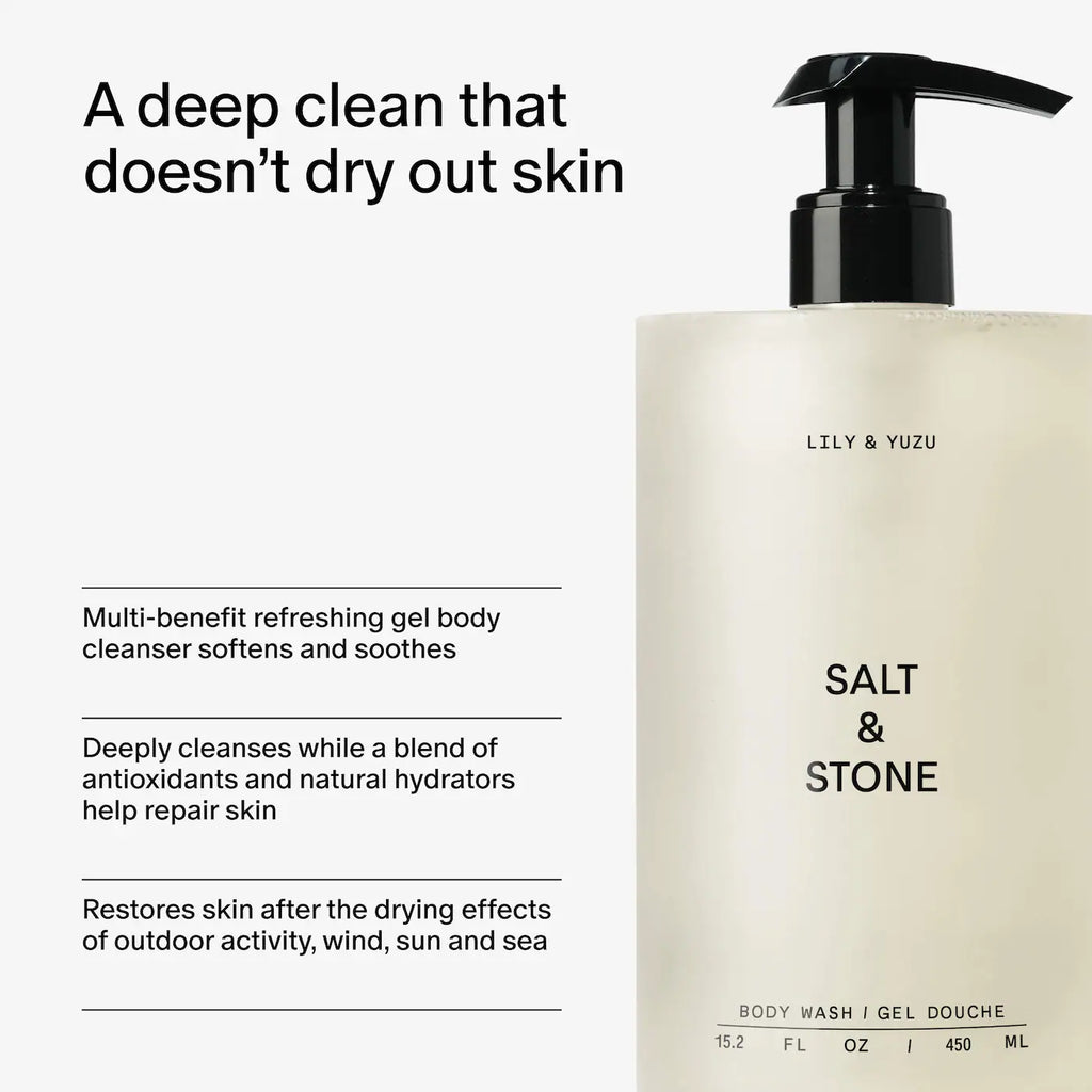 Lily & Yuzu Body Wash with Niacinamide + Prebiotics