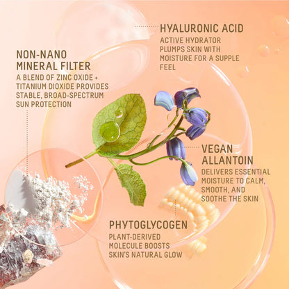 Daily Hydration Mineral Face Sunscreen SPF 50 + Squalane