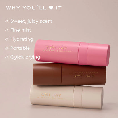 Aura Hair & Body Fragrance Mist in Lychee Baby