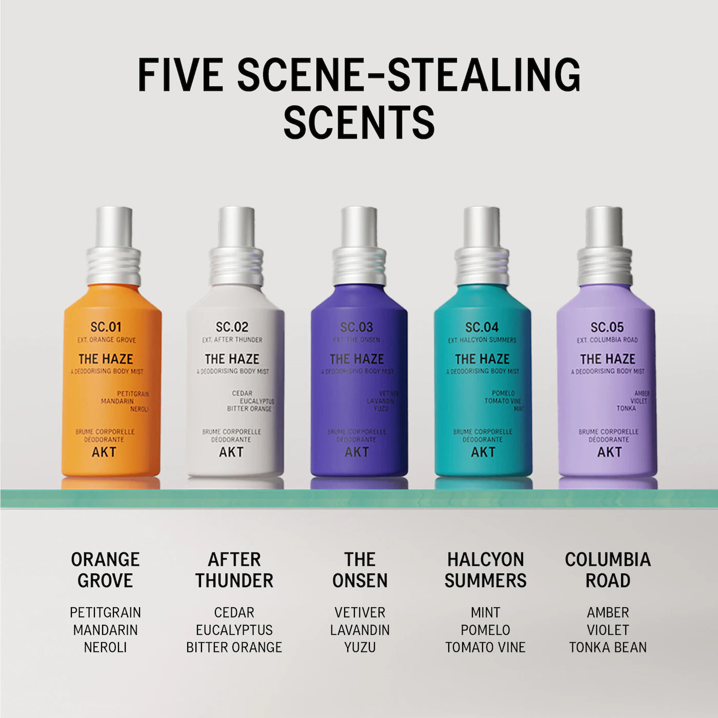 The Haze: A Deodorizing Body Mist - After Thunder