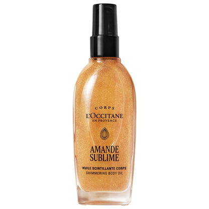 Instant Golden Glow with Almond Shimmering Body Oil